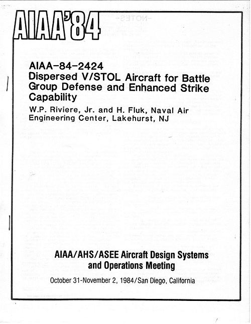 Advanced Systems Branch Paper