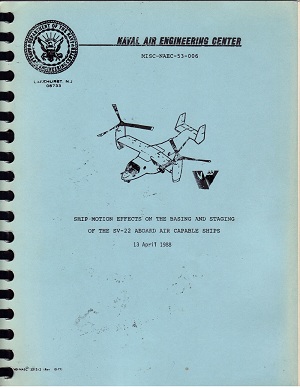 SV-22 Report Cover